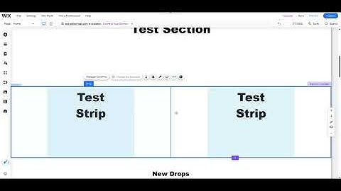 Strips vs. Sections in the Wix Editor – What