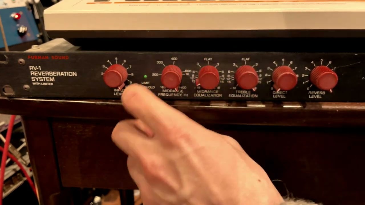 Furman RV-1 Spring reverb EQ - YouTube
