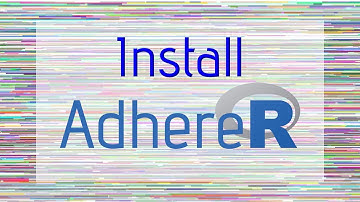 Install AdhereR in RStudio