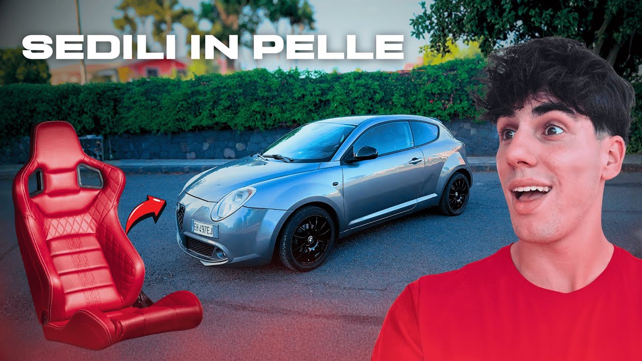 NUOVI SEDILI IN PELLE PER LA MIA ALFA ROMEO MITO