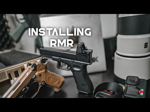 Installing RMR on a Glock 17 gen 4 airsoft replica