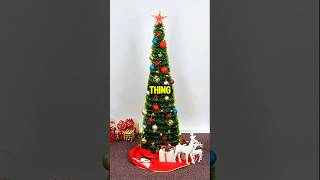 Smartest Budget Christmas Tree You’ll See! #shorts #uniqueshorts