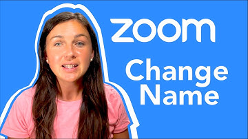 Zoom: How to Change Your Name or Rename Yourself - Quick Tutorial - How to Change Participant Name