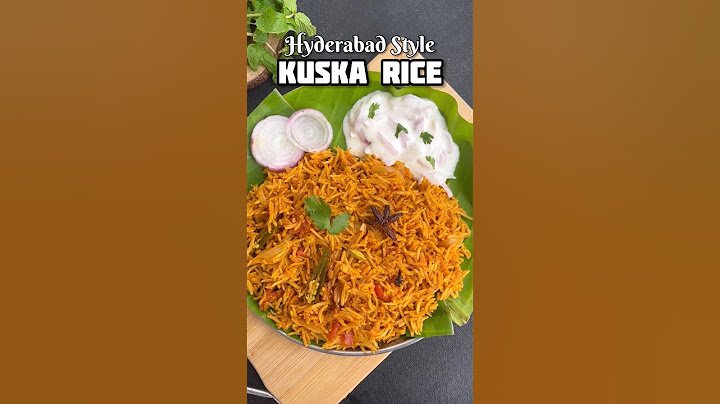 Kuska Rice Hyderabad style l Easy to cook recipe l Daawat Biryani Basmati #shorts #biryani #trending