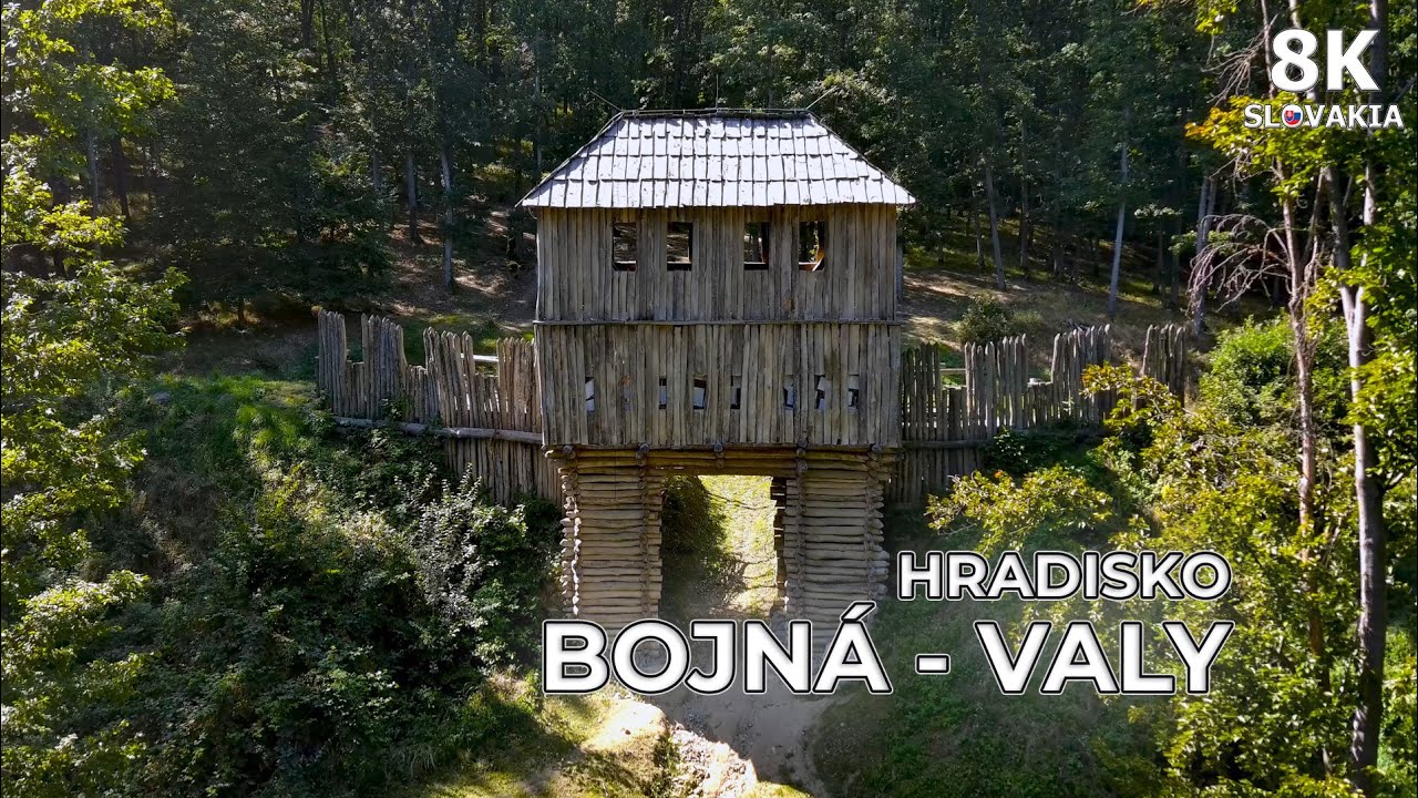 Hradisko Bojná - Valy 🇸🇰 8K Slovakia