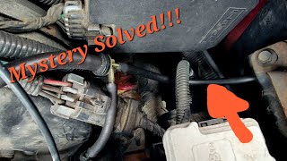 Vacuum Line Mystery Solved!!!