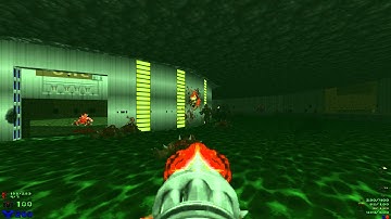 Final Doom TNT Evilution - MAP20 Central Processing - All Secrets 1080p 60fps