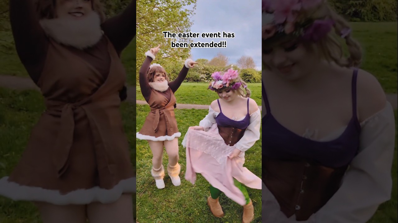 qwel said it's gonna last for a little longer!! @sol.cosplays #dandysworld #cosplay #roblox #fyp