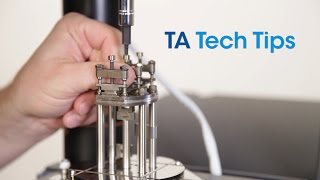 Loading The Powder Clamp On The Q800 Dma With 35Mm Dual Cantilever Clamp