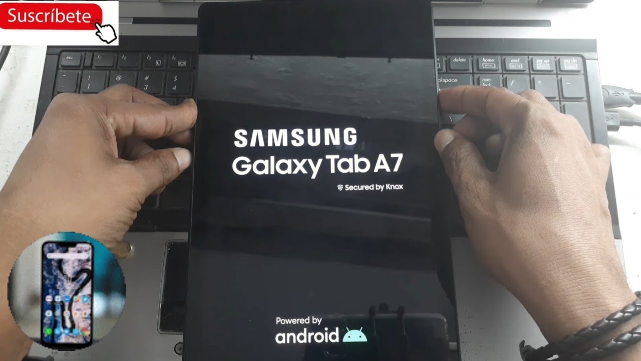 Cómo formatear Tablet Samsung A7 Galaxy Tab A7 YouTube