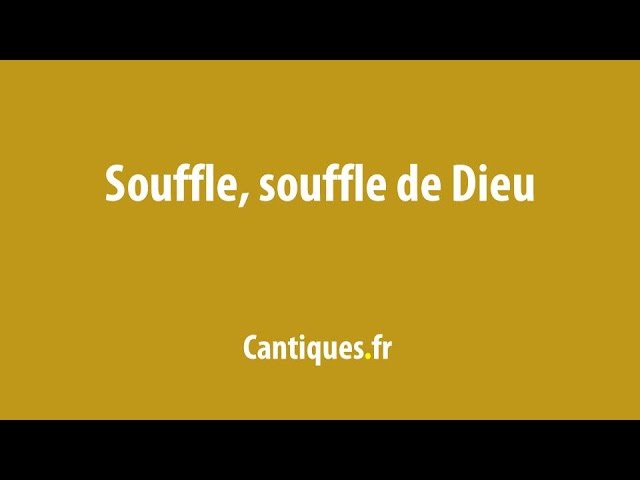 Jeunesse en Mission - Souffle (JEM 501) - YouTube