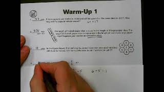 MathCounts Warm up 1 2017
