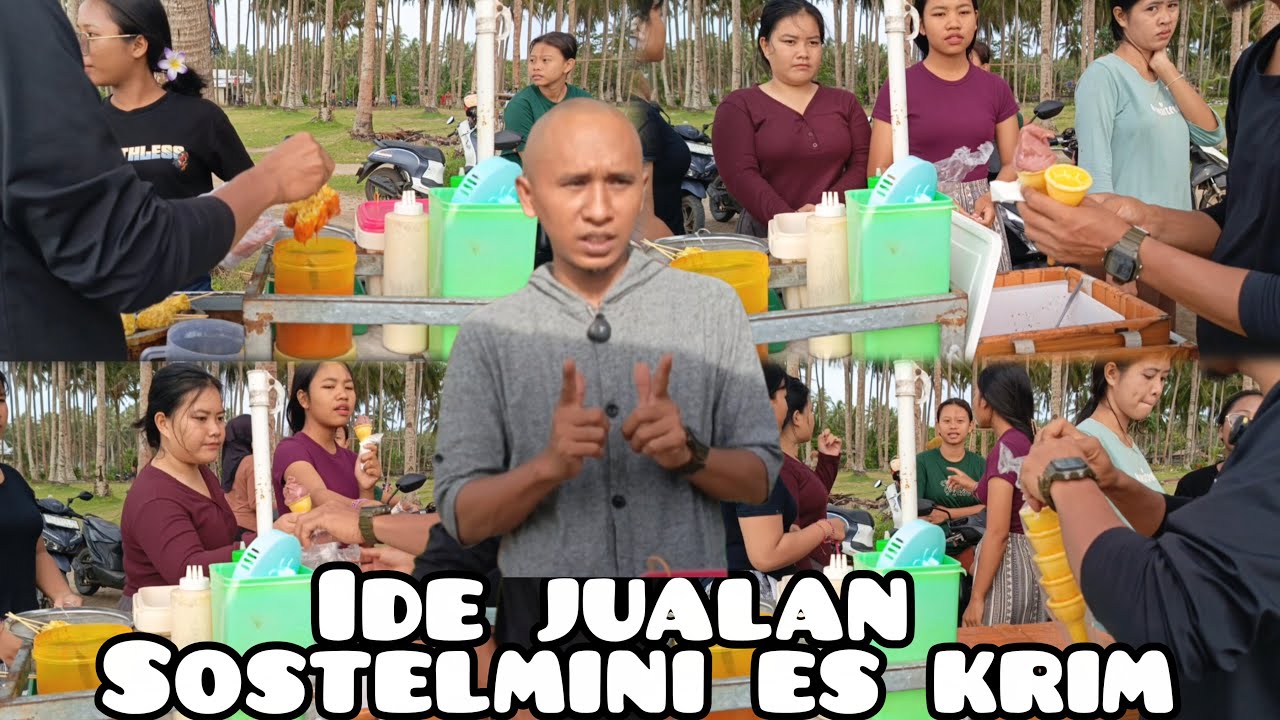 JUALAN SOSTELMINI & ES KRIM!! Keluarga Mubarok sedang live sekarang!