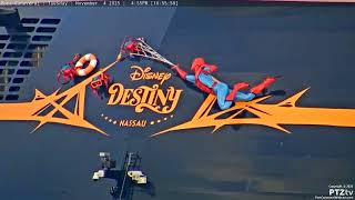 Disney Destiny First Departure From Port Canaveral 1142025