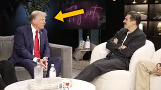 Trump comedian interview goes BAD QUICK