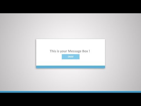 Custom Message Box