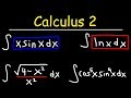 Calculus 2 - Basic Integration