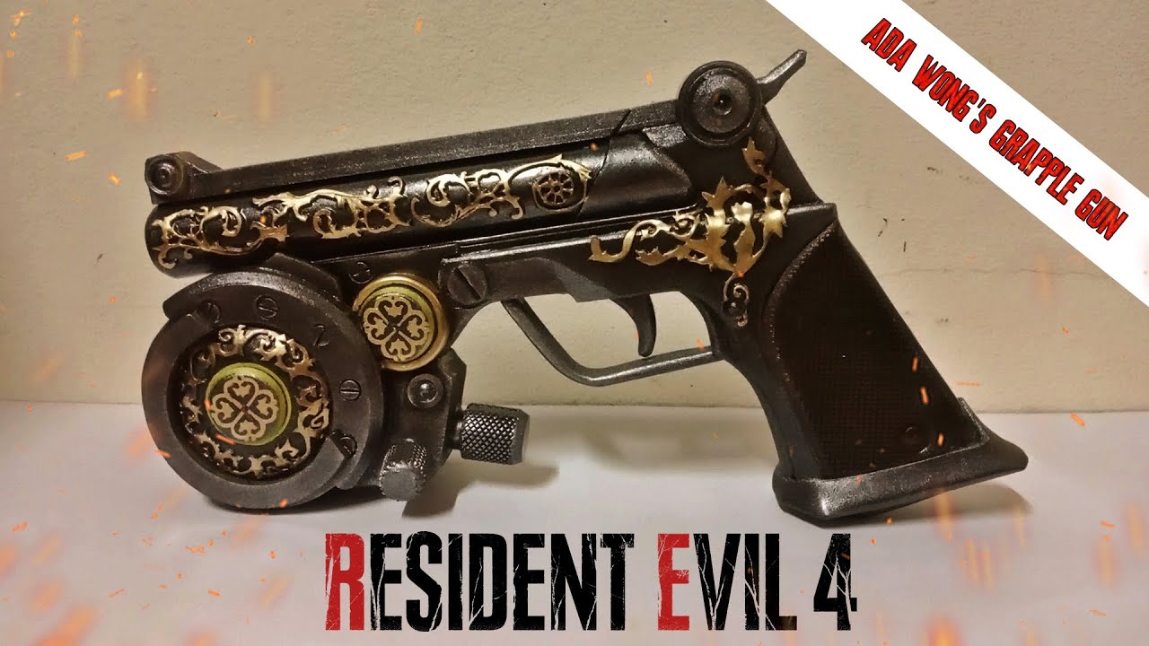Resident Evil 4 Remake Ada's Grapple Gun !!! Prop Review