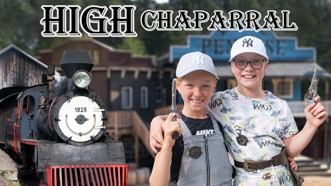 Vi besökte High Chaparral och blir rånade på tåget.