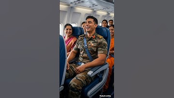 Indian Army Saves Hijacked Plane Single-Handedly 😭 #army #plane #ai