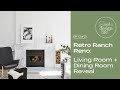 Retro Ranch Reno: Living + Dining Room Reveal! (Ep. 13)