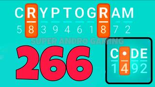 CRYPTOGRAM 266