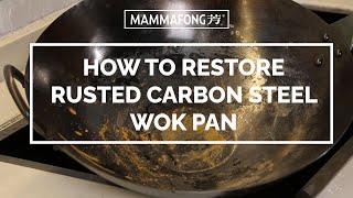 Mammafong Pre-seasoned Blue Carbon Steel Woks - everything you need to –  mammafong