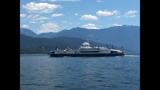 Trip report on a BOAT?! Taking the ferry across Kootenay Lake!