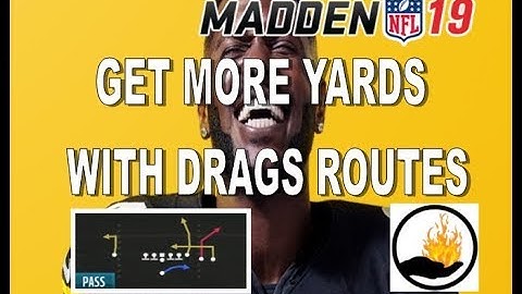 MADDEN 19 -USE ONE CUT FEATURE WITH DRAGS FOR MORE YARDS- LAB IT NOW