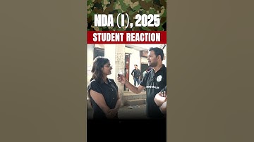 NDA 1 2025 Exam Over - ये रहा Students का Reaction | NDA 1 2025 Exam Centre #NDAExam #Shorts #PW #DW