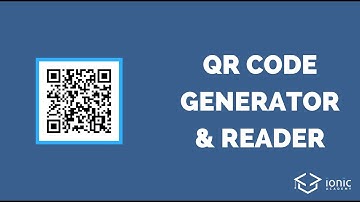 Ionic QR Code Generator & Reader