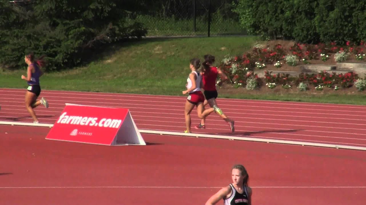 6-1-2011 IHSAA State Track Championship - Tiffany Rauch 1600m.MTS - YouTube