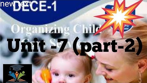 DECE1 Unit-7(part-2)-IGNOU-ORSP