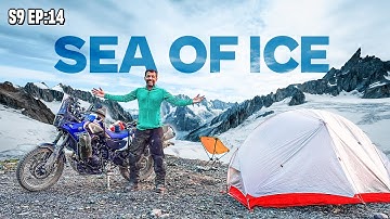 Can’t Believe This Insane Night Camping Above the Sea of Ice S9 EP 14 | Pakistan to Americas