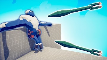 ROCKET LAUNCHER vs UNITS - TABS | Totally Accurate Battle Simulator 2024