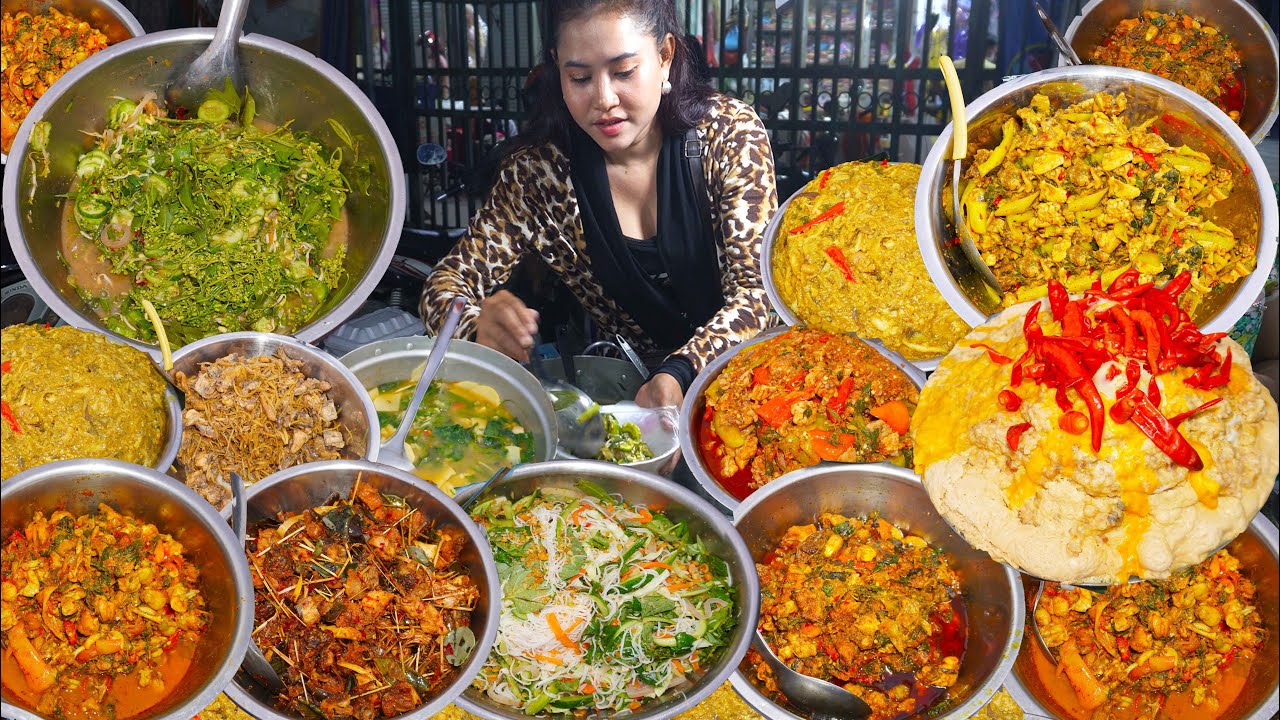 Phsar Nat Night Feast: The Most Mouthwatering Cambodian Street Foods in Battambang!