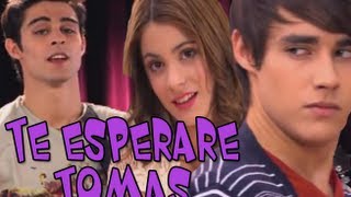 Miniatura de "Violetta-Te Esperaré -Tomas LETRA"