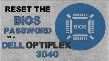 Bios Password Reset | Dell Optiplex 3040