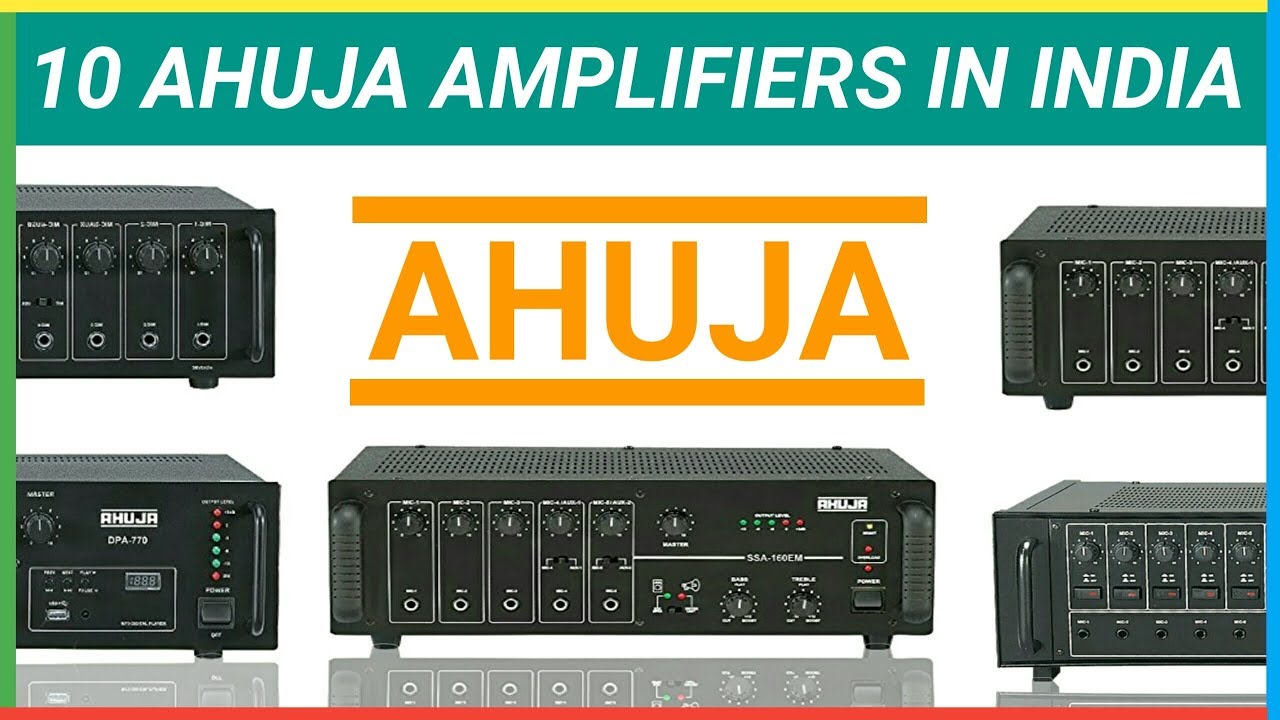 ahuja 100 watt amplifier