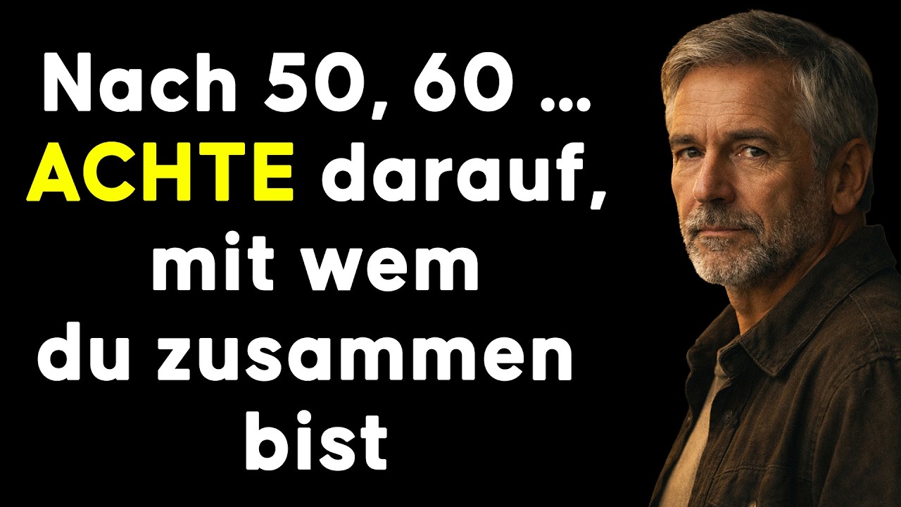 Menschen, die du nach 50 oder 60 Jahren meiden solltest