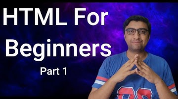 HTML For Beginners - Part 1 | Urdu/Hindi