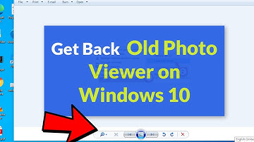 Restore Old Windows Photo Viewer on Windows 10