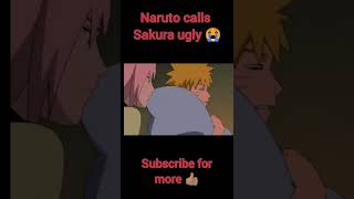 Naruto Calls Sakura Ugly Naruto Funny Clips