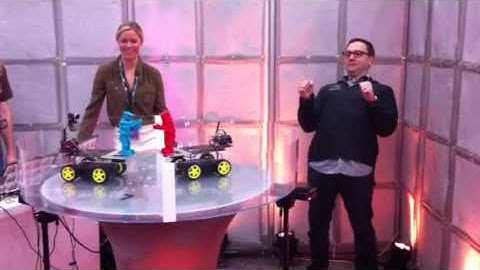 Kinect Fighting Robots