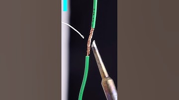 How to solder wires