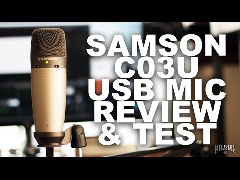 Samson C03U Multi-Pattern USB Mic Review / Test