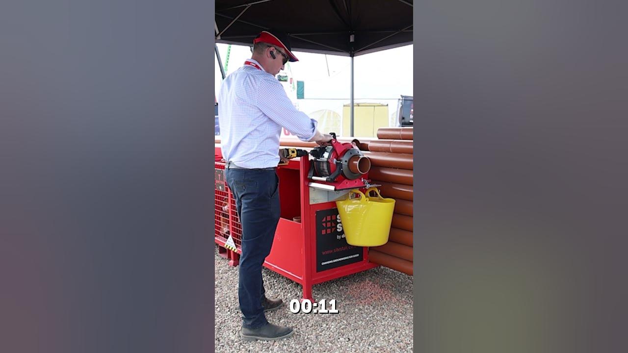 How to cut drainage pipe in under 30 seconds! ProCut YouTube