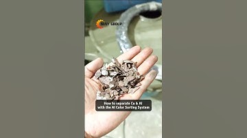 AI Color Sorting Magic: Copper & Aluminum ♻️