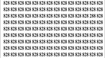 Spot Odd number 288 #spot #iqtest #gk #focus #general