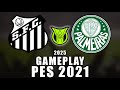 Santos x Palmeiras Ao Vivo - Brasileirão 2025 ⚽